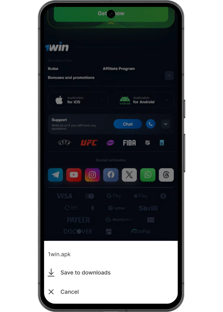 1win app