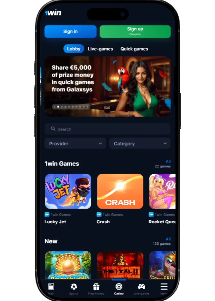 Download 1win apk